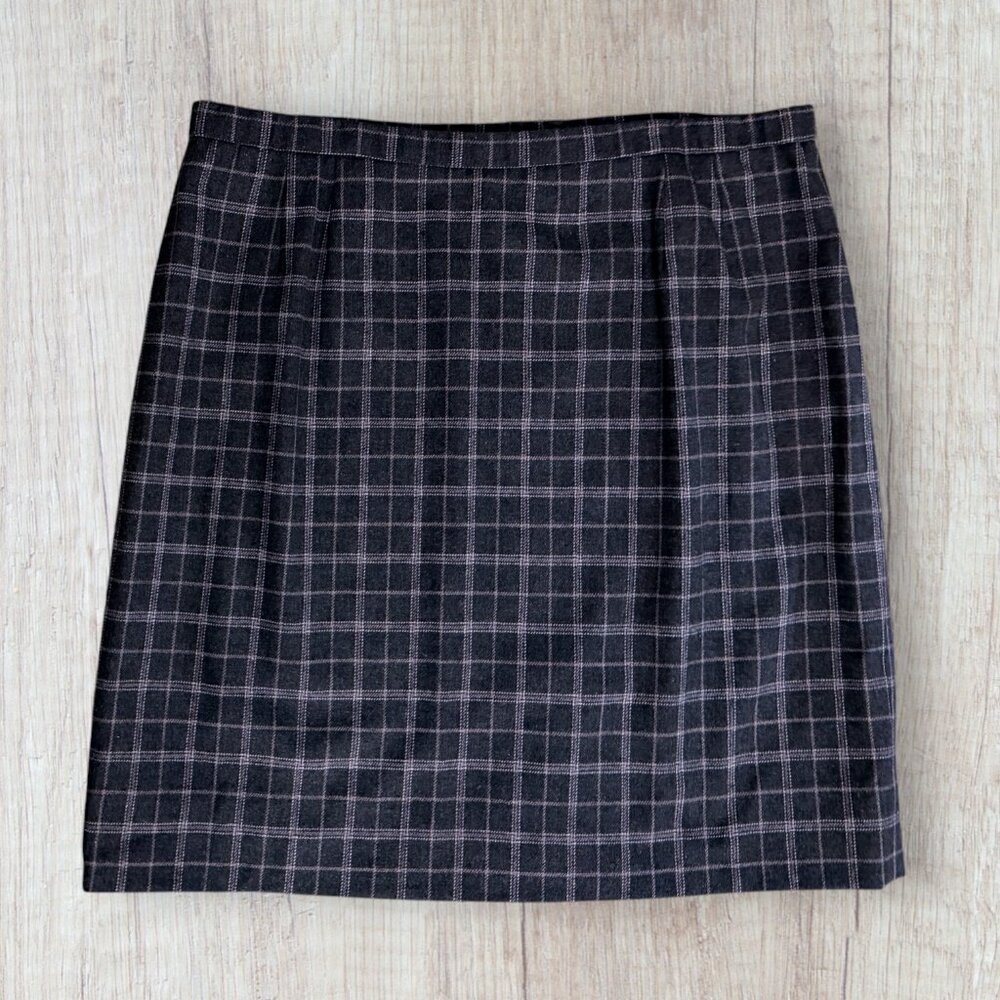 Pendleton Plus 100% Virgin Wool Windowpane Blazer… - image 2